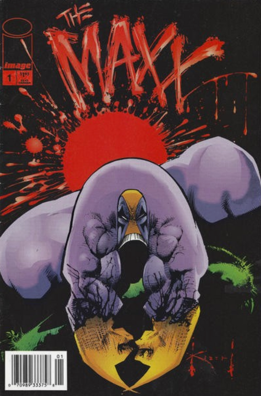 MAXX #1 1993 NEWSSTAND Maxx IMAGE COMICS