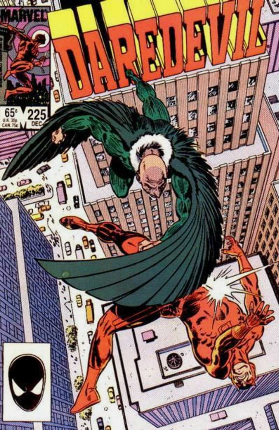 DAREDEVIL #225 1985 Daredevil MARVEL COMCS