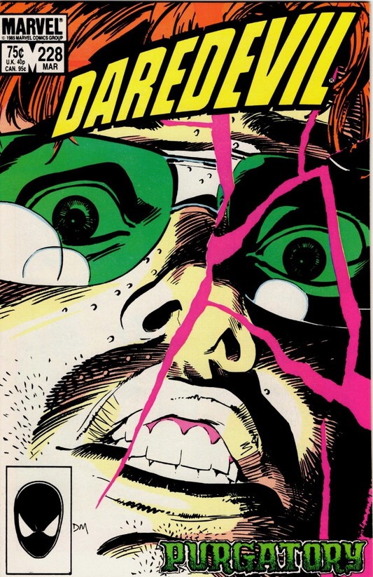 DAREDEVIL #228 1986 Daredevil MARVEL COMCS