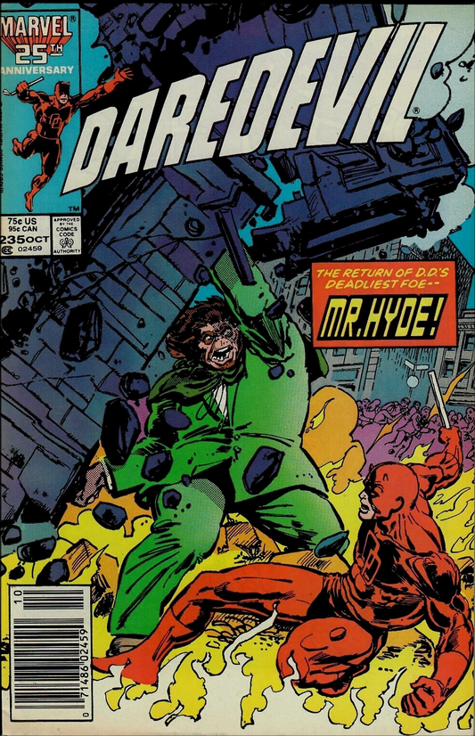 DAREDEVIL #235 1986 NEWSSTAND Daredevil MARVEL COMCS