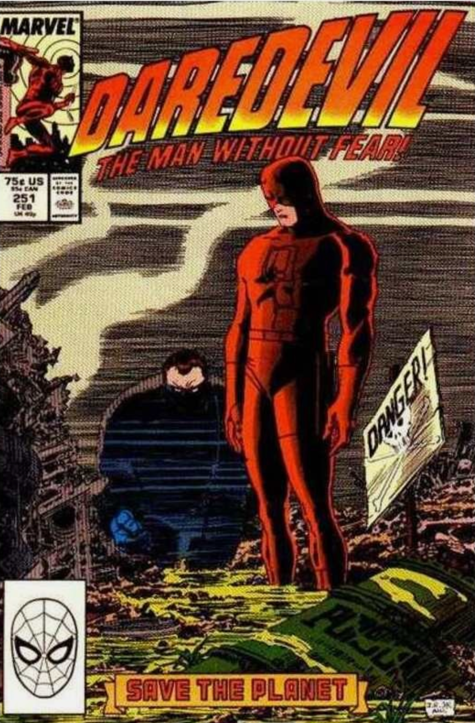 DAREDEVIL #251 1988 Daredevil MARVEL COMCS