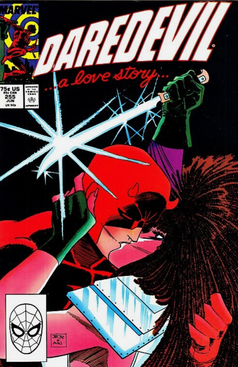DAREDEVIL #255 1988 Daredevil MARVEL COMCS
