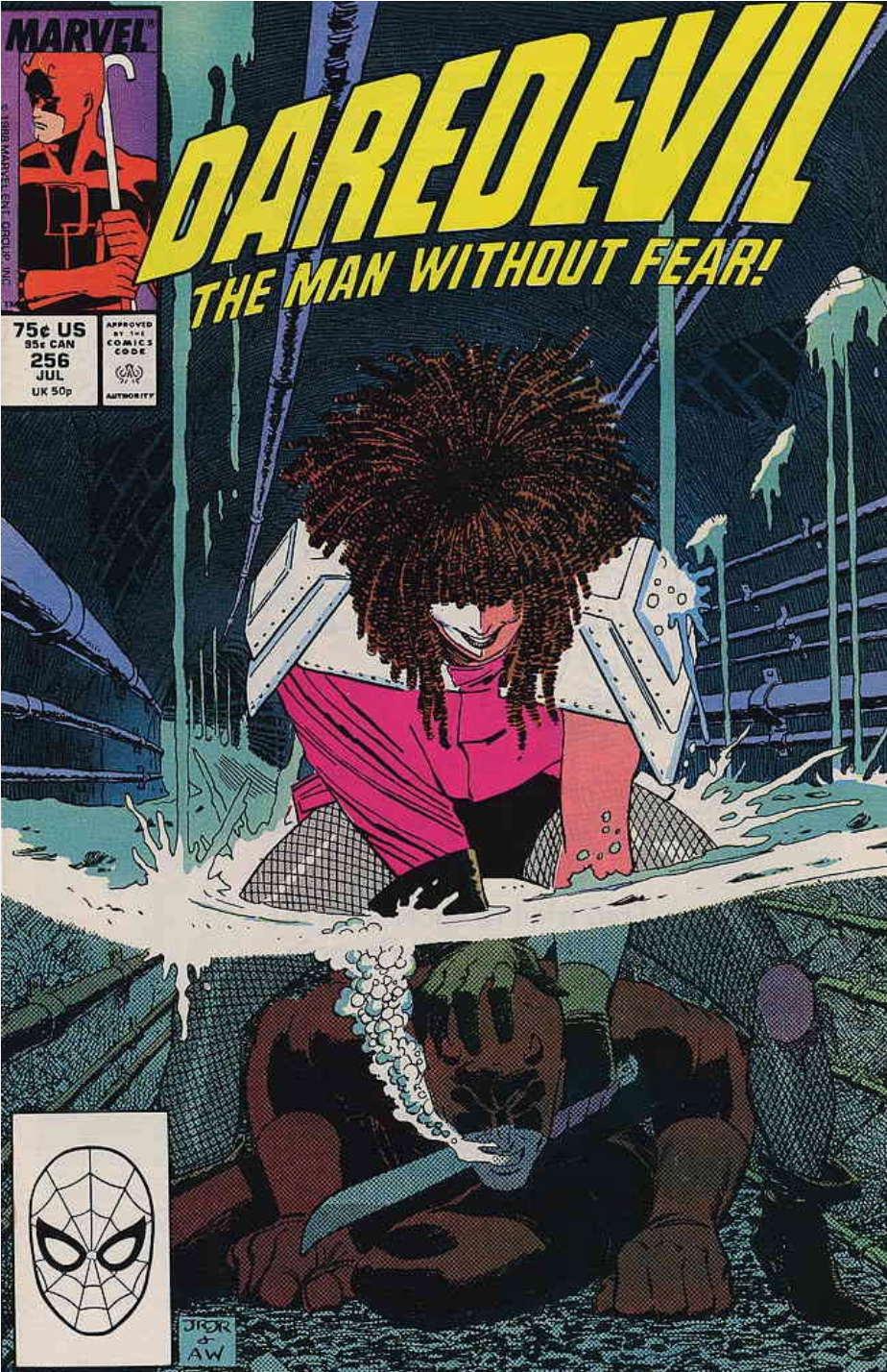 DAREDEVIL #256 1988 Daredevil MARVEL COMCS
