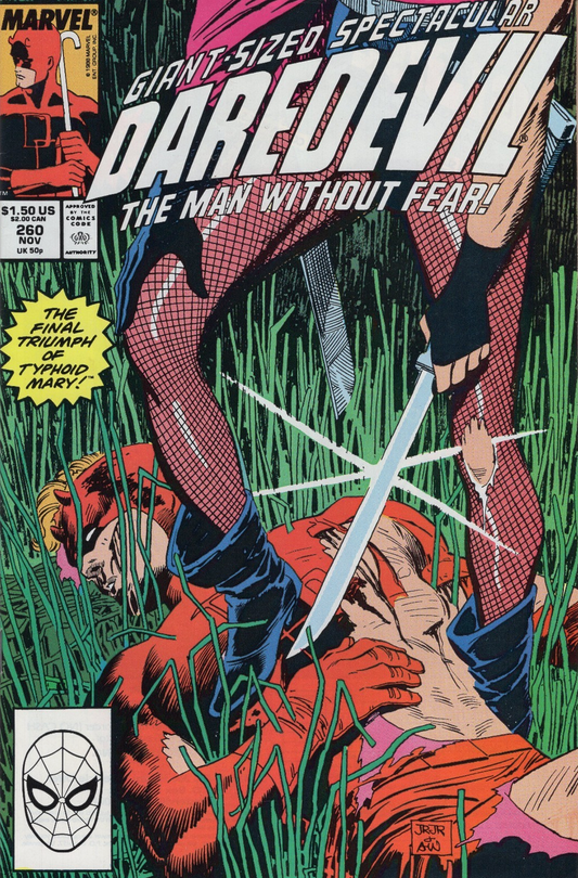 DAREDEVIL #260 1988 Daredevil MARVEL COMCS