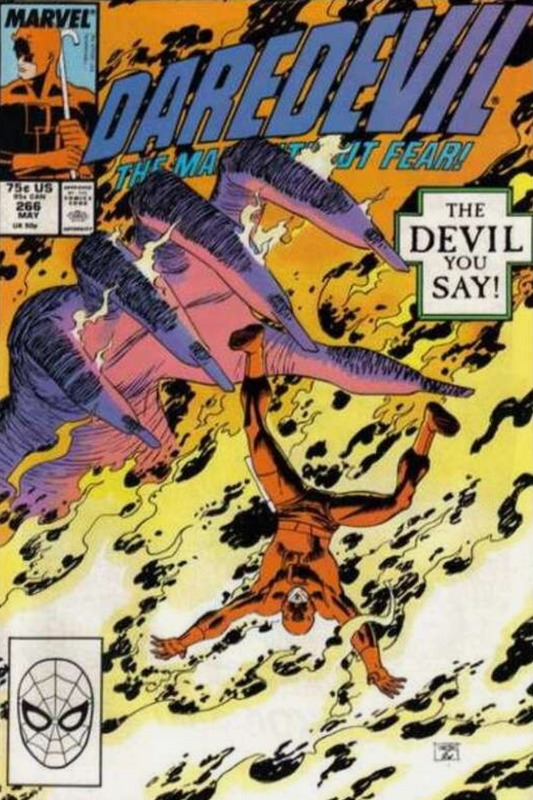 DAREDEVIL #266 1989 Daredevil MARVEL COMCS