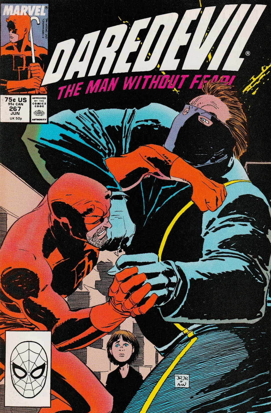 DAREDEVIL #267 1989 Daredevil MARVEL COMCS