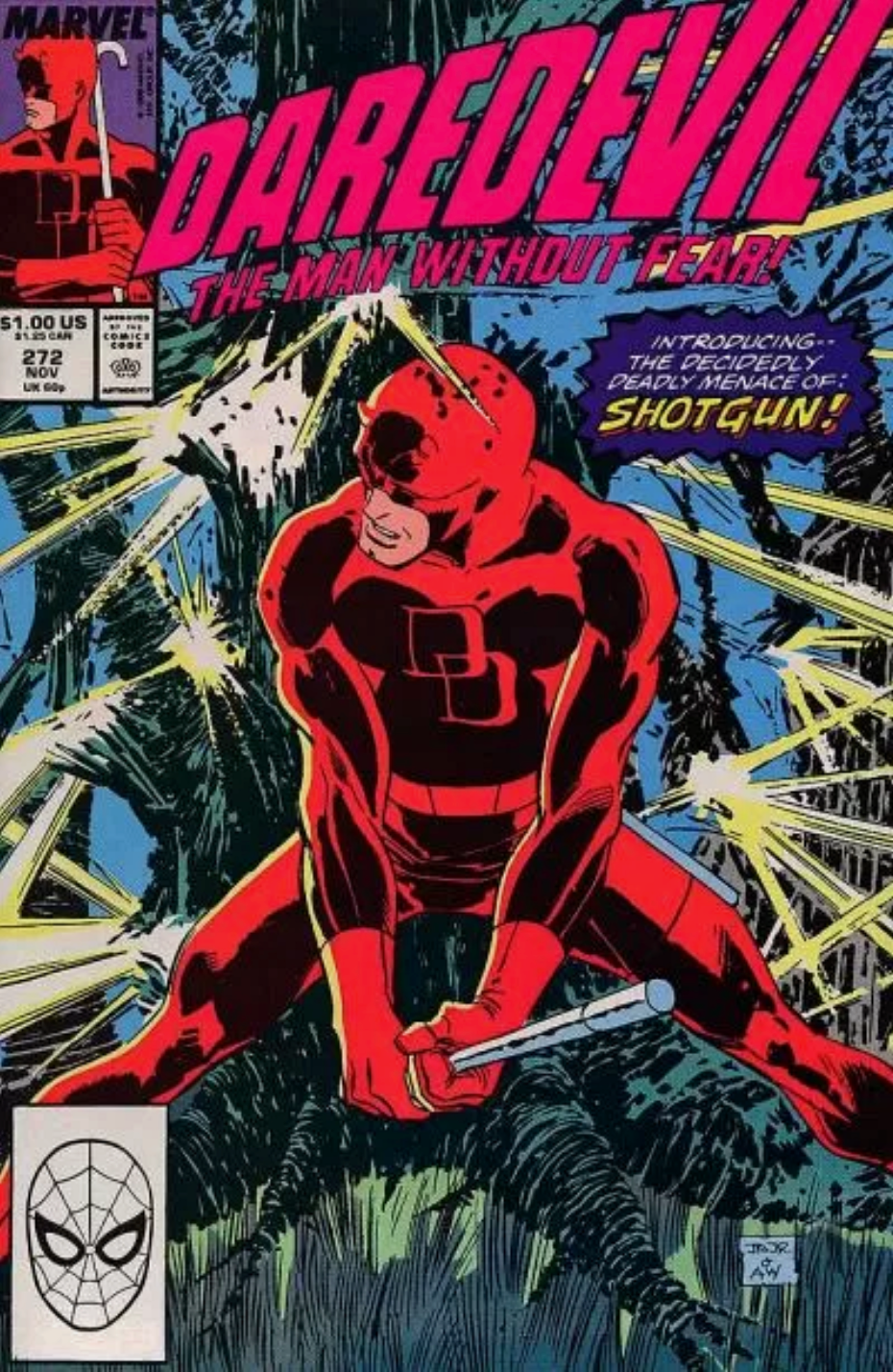 DAREDEVIL #272 1989 Daredevil MARVEL COMCS