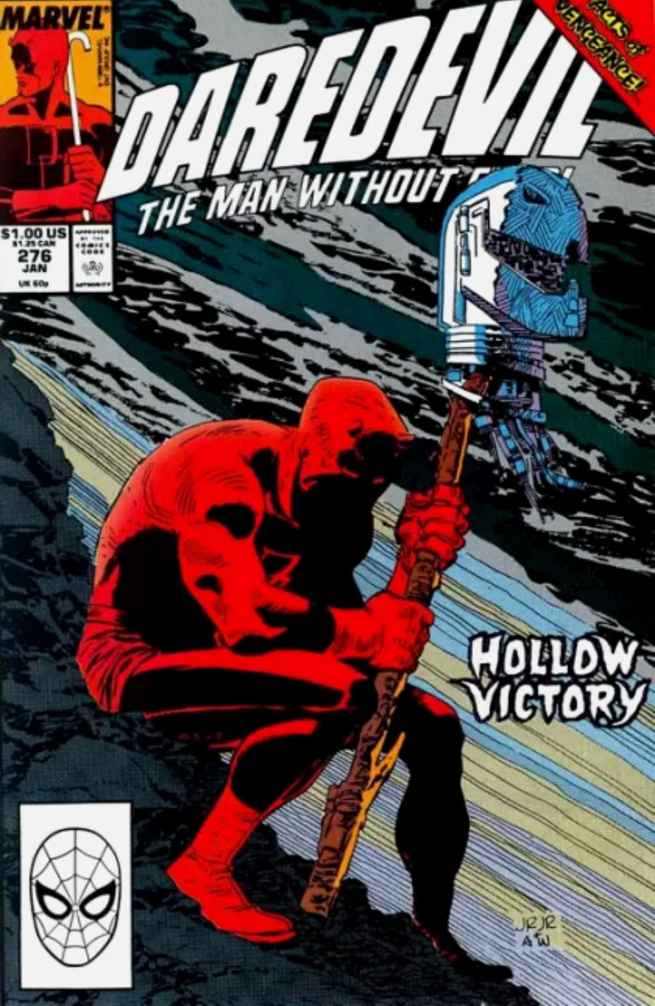 DAREDEVIL #276 1989 Daredevil MARVEL COMCS