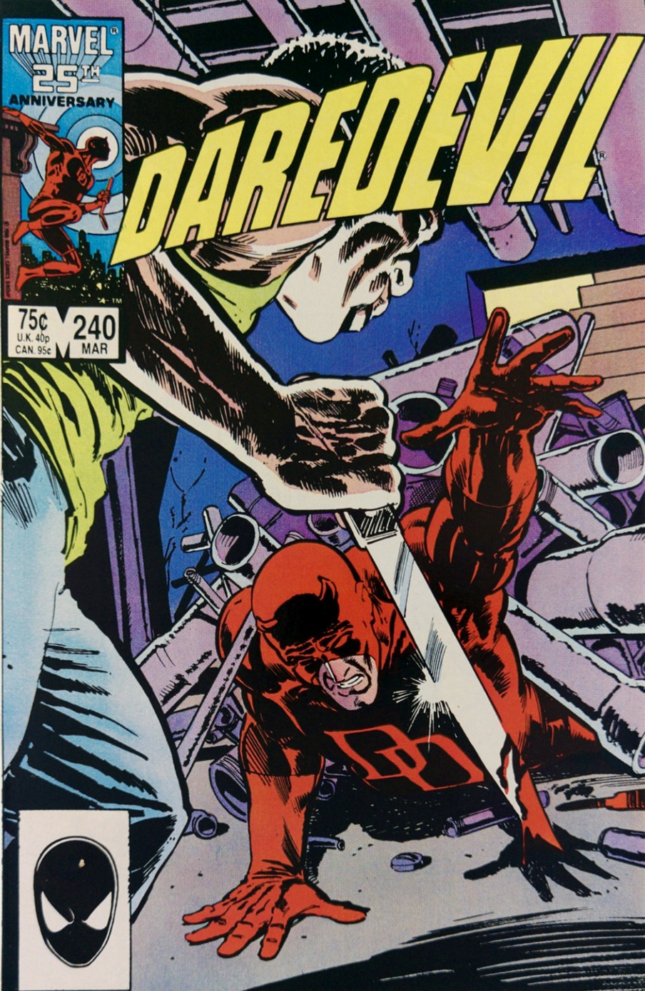 DAREDEVIL #240 1987 Daredevil MARVEL COMCS