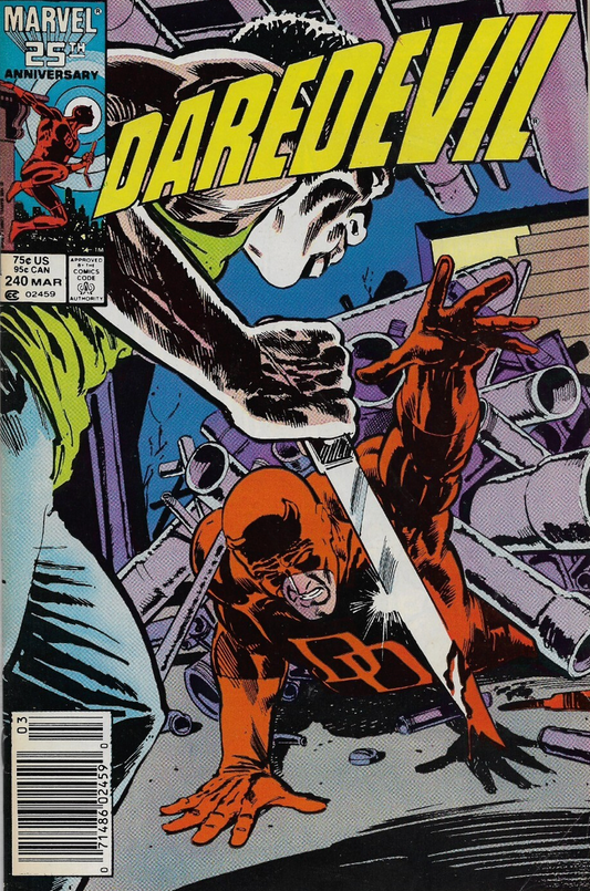 DAREDEVIL #240 1987 NEWSSTAND Daredevil MARVEL COMCS