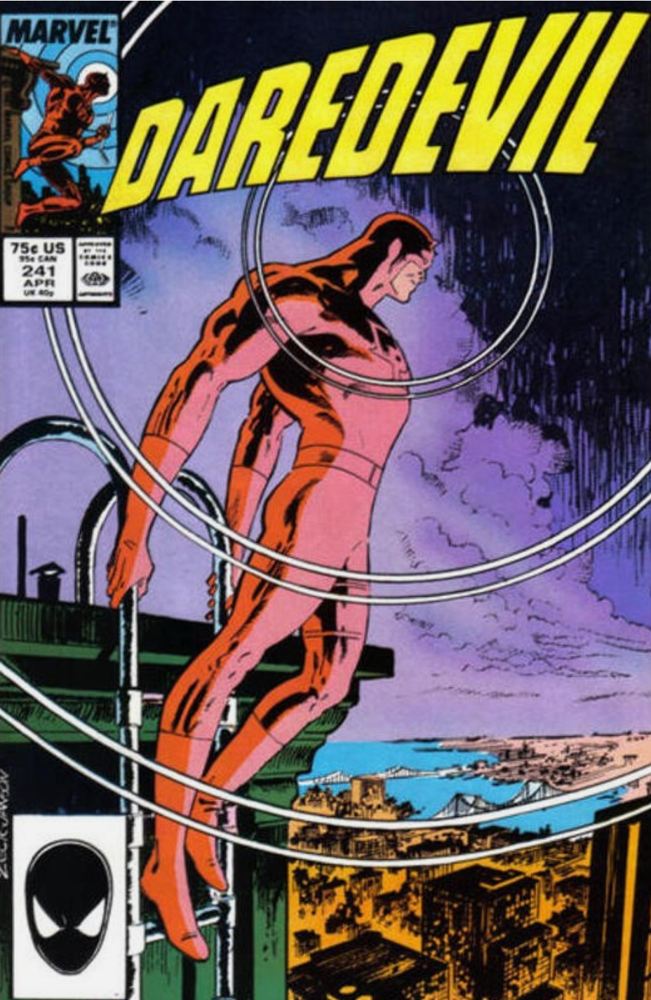 DAREDEVIL #241 1987 Daredevil MARVEL COMCS