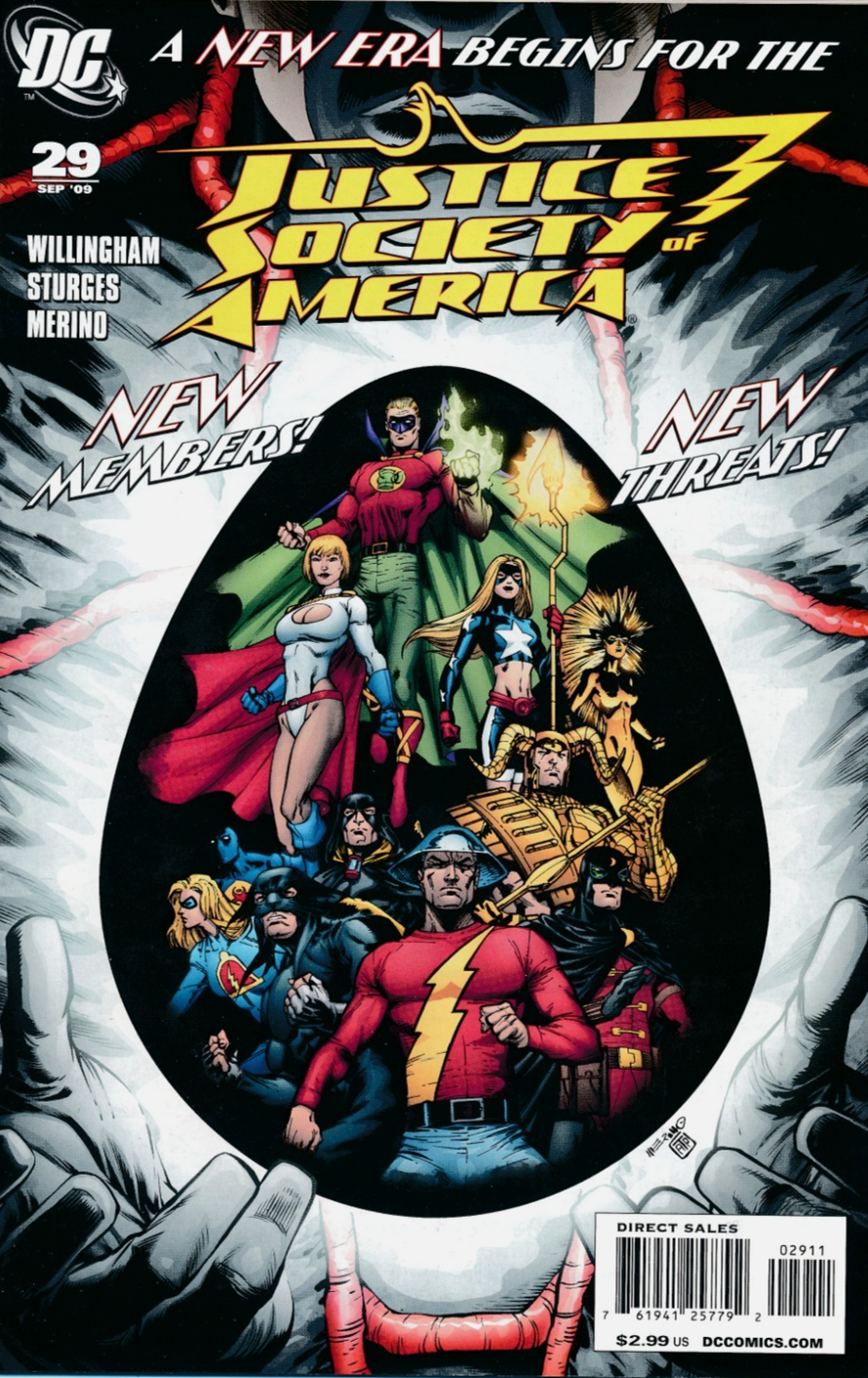 JUSTICE SOCIETY OF AMERICA #29 2009 Justice League of America DC COMCS