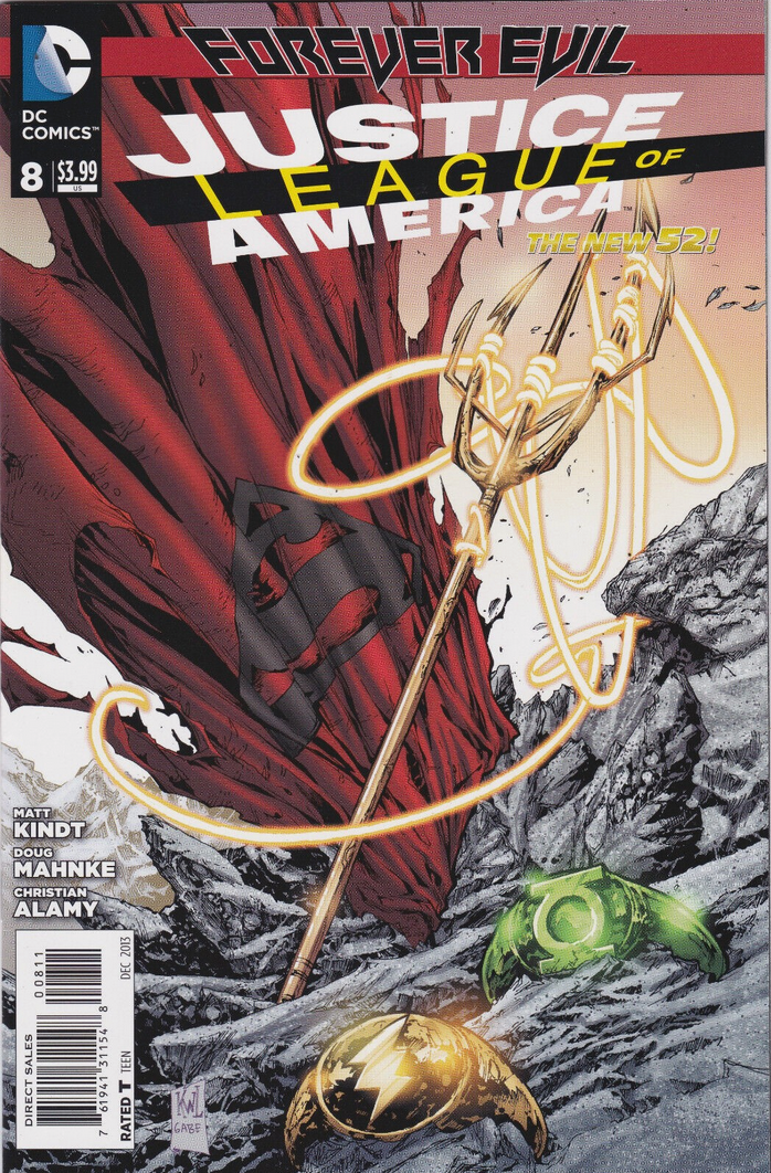 JUSTICE LEAGUE OF AMERICA #8 2013 Justice League of America DC COMCS