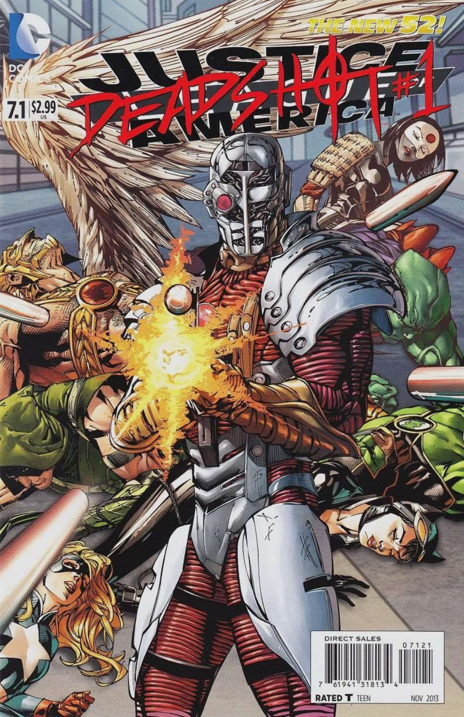 JUSTICE LEAGUE OF AMERICA #7.1 DEADSHOT 2013 Justice League of America DC COMCS