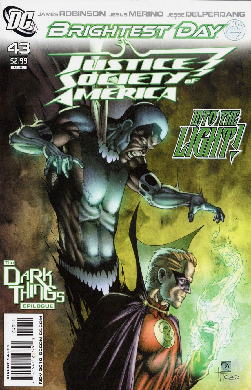 JUSTICE SOCIETY OF AMERICA #43 2010 Justice League of America DC COMCS