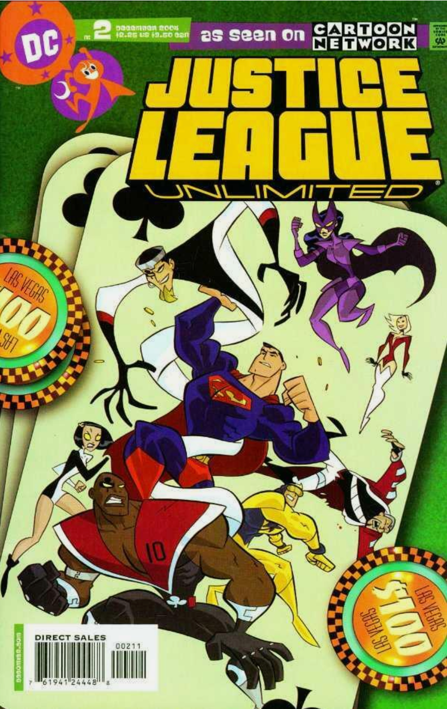 JUSTICE LEAGUE UNLIMITED #1 2004 Justice League of America DC COMCS