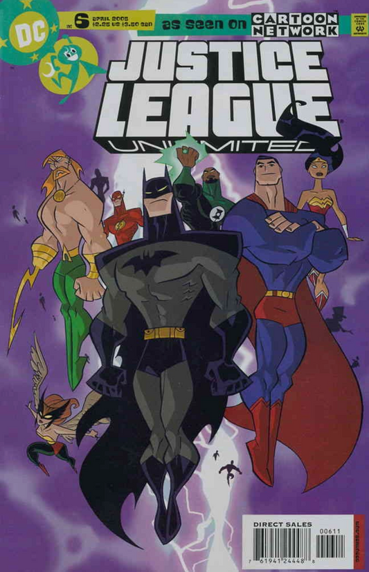 JUSTICE LEAGUE UNLIMITED #6 2005 Justice League of America DC COMCS