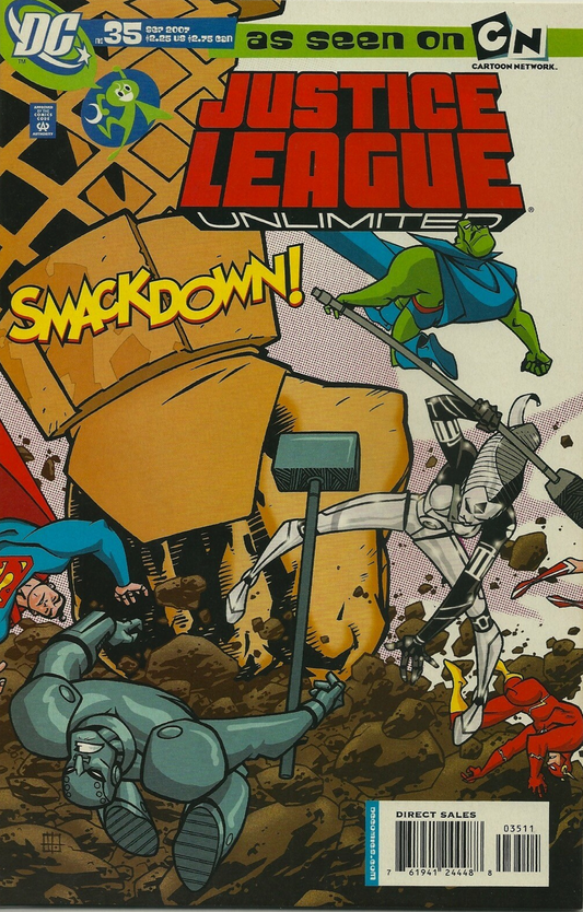 JUSTICE LEAGUE UNLIMITED #35 2007 Justice League of America DC COMCS