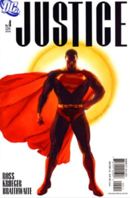 JUSTICE #4 2ND PRINT 2005 ALEX ROSS Justice League of America DC COMCS