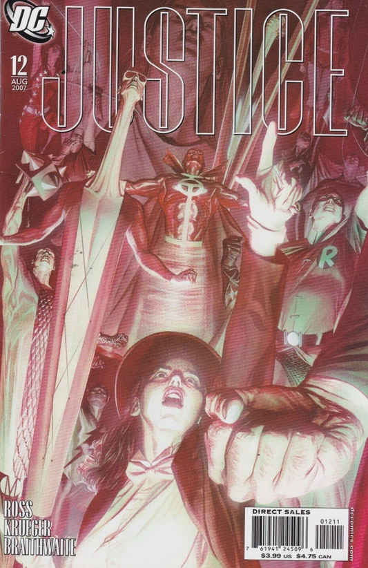 JUSTICE #12 2007 ALEX ROSS Justice League of America DC COMCS