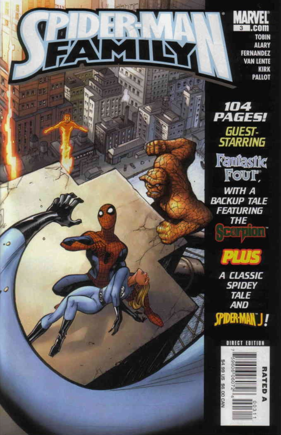 SPIDER-MAN FAMILY #3 2007 Spider-Man MARVEL COMCS