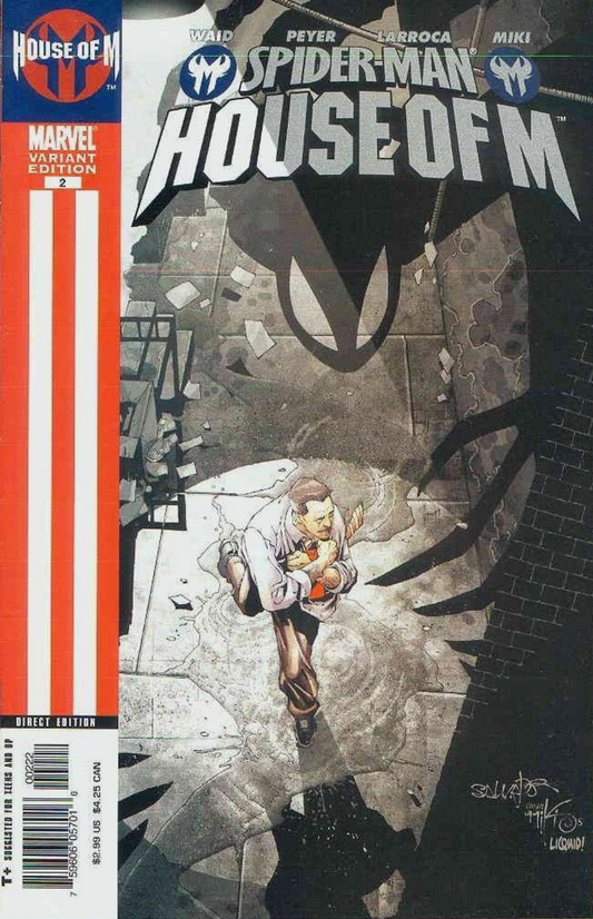 SPIDER-MAN HOUSE OF M #2 VARIANT 2005 Spider-Man MARVEL COMCS