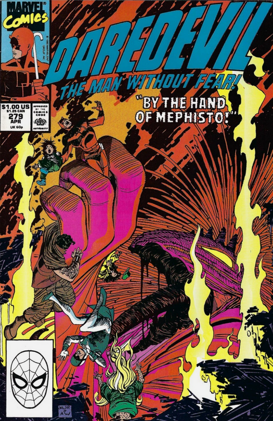 DAREDEVIL #279 1990 Daredevil MARVEL COMCS