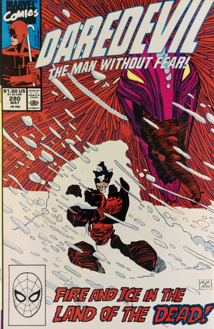 DAREDEVIL #280 1990 Daredevil MARVEL COMCS