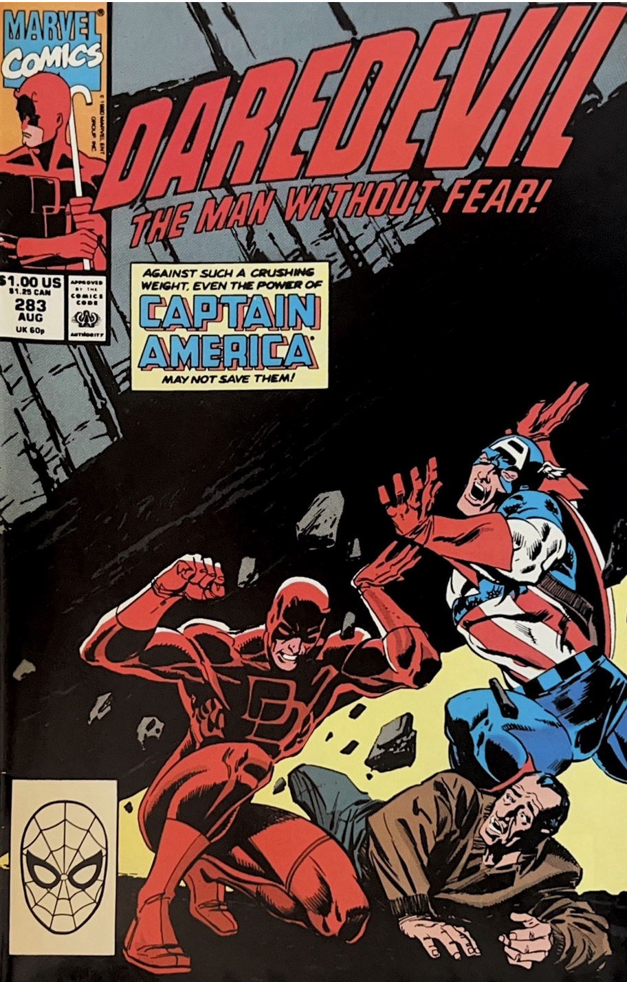DAREDEVIL #283 1990 Daredevil MARVEL COMCS