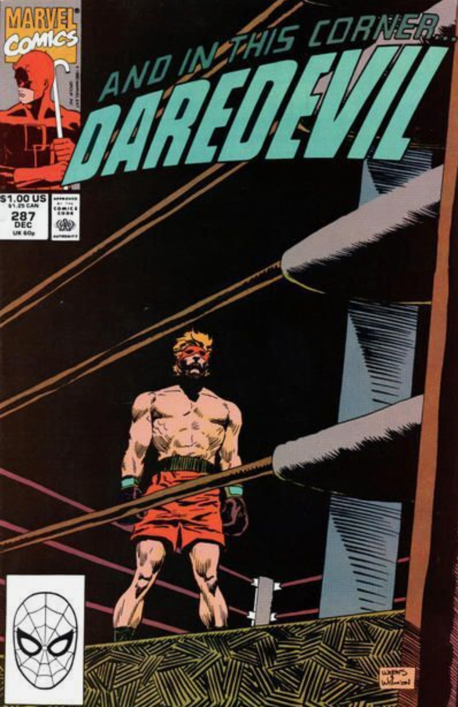 DAREDEVIL #287 1990 Daredevil MARVEL COMCS