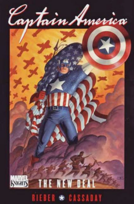 CAPTAIN AMERICA NEW DEAL PREMIERE HC Captain America MARVEL COMICS
