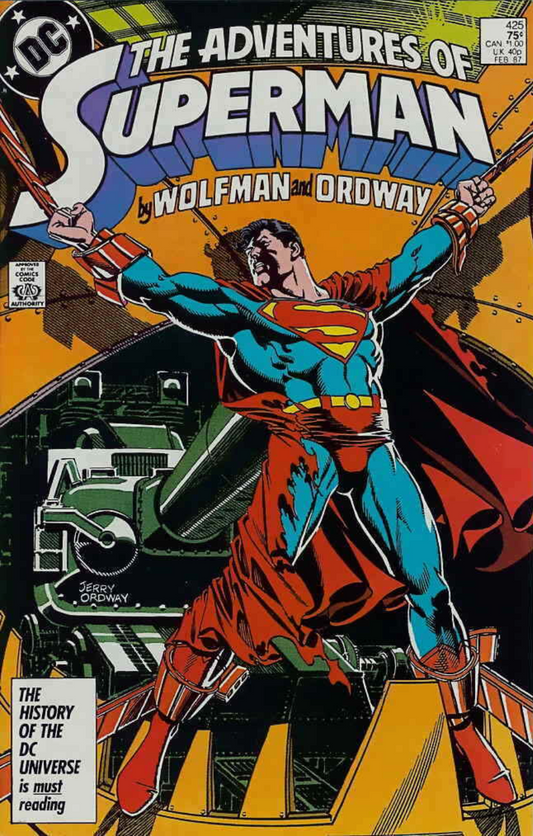 ADVENTURES OF SUPERMAN #425 1987 Superman DC COMCS