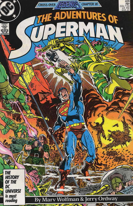 ADVENTURES OF SUPERMAN #426 1987 Superman DC COMCS