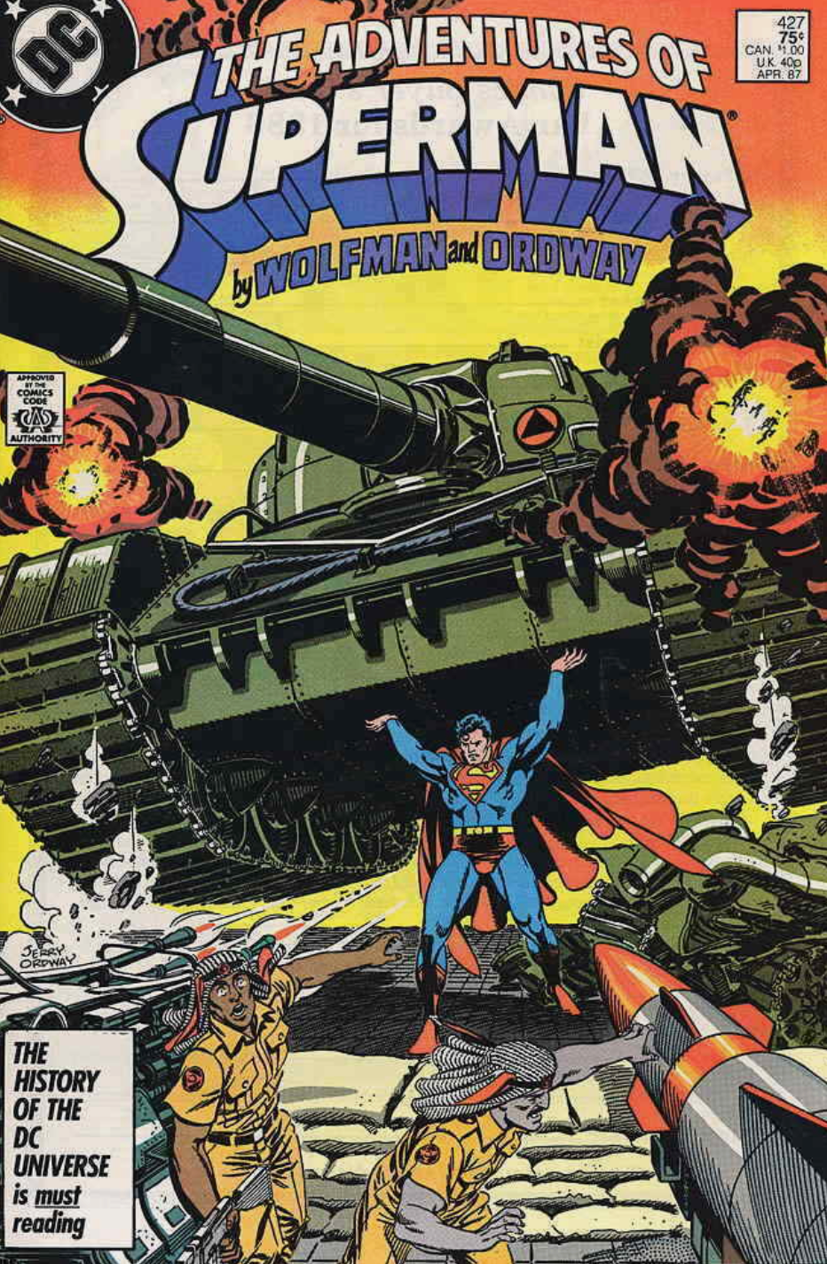 ADVENTURES OF SUPERMAN #427 1987 Superman DC COMCS