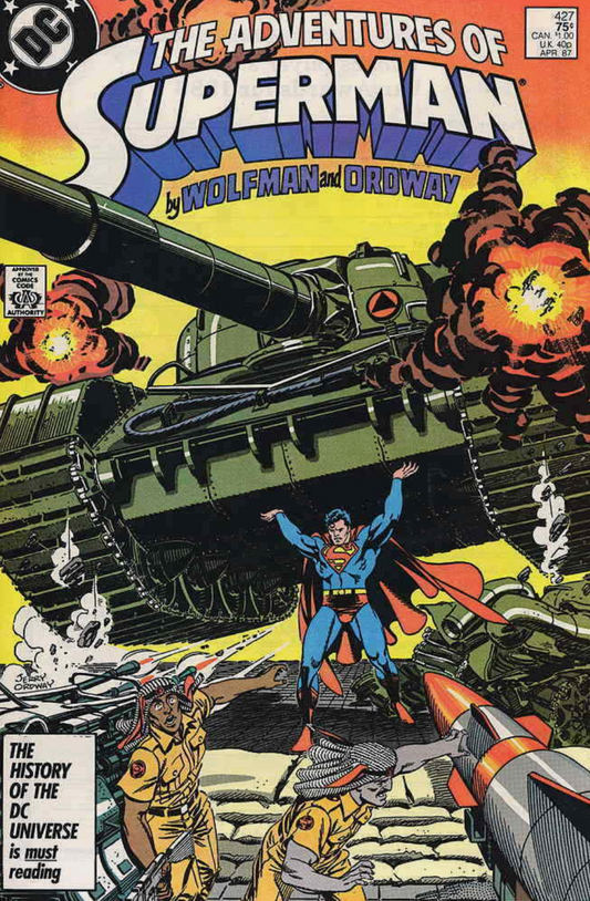 ADVENTURES OF SUPERMAN #427 1987 Superman DC COMCS