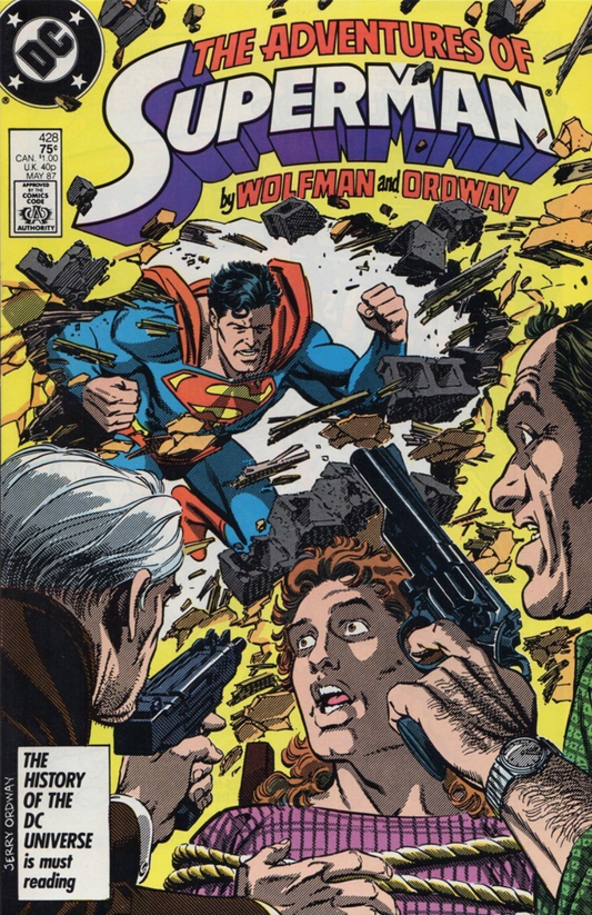ADVENTURES OF SUPERMAN #428 1987
