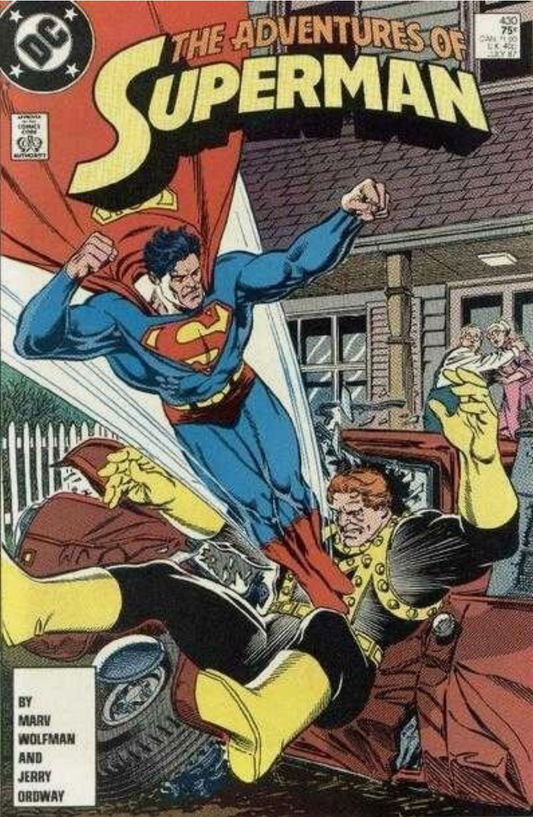 ADVENTURES OF SUPERMAN #430 1987
