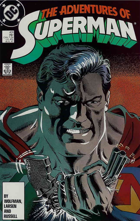 ADVENTURES OF SUPERMAN #431 1987