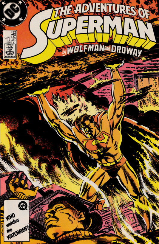 ADVENTURES OF SUPERMAN #432 1987
