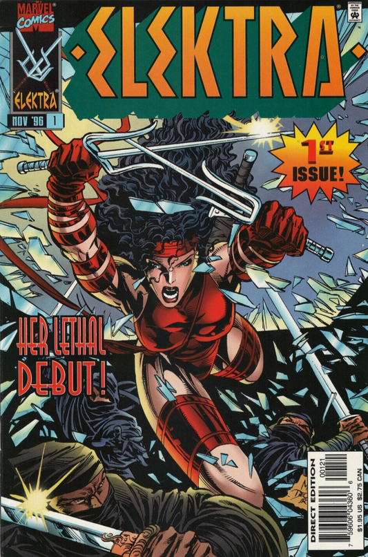 ELEKTRA #1 VARIANT 1996 Elektra MARVEL COMCS