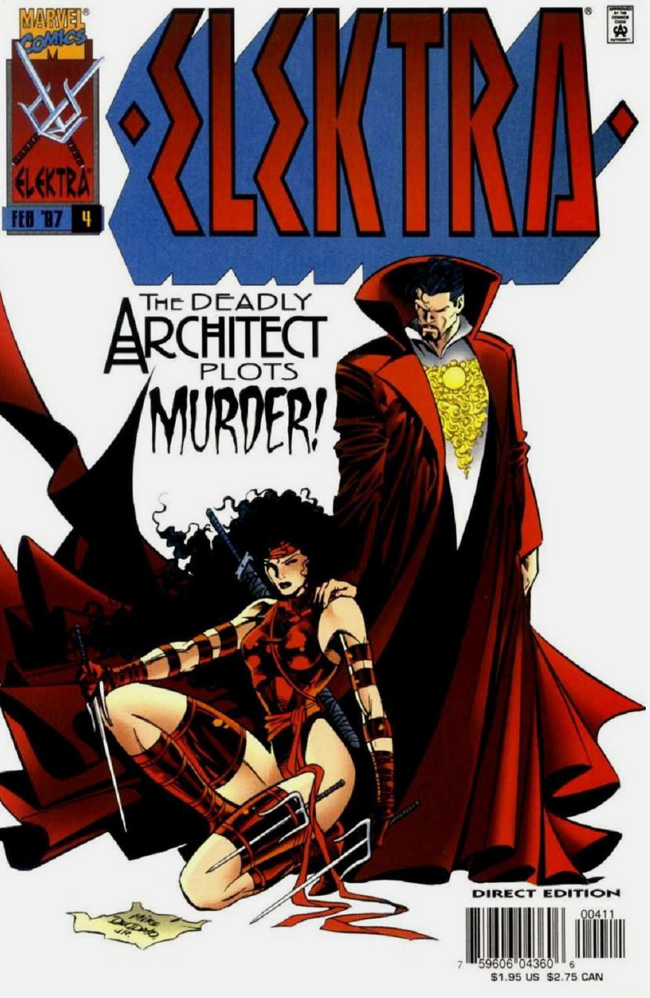 ELEKTRA #4 1997 Elektra MARVEL COMCS