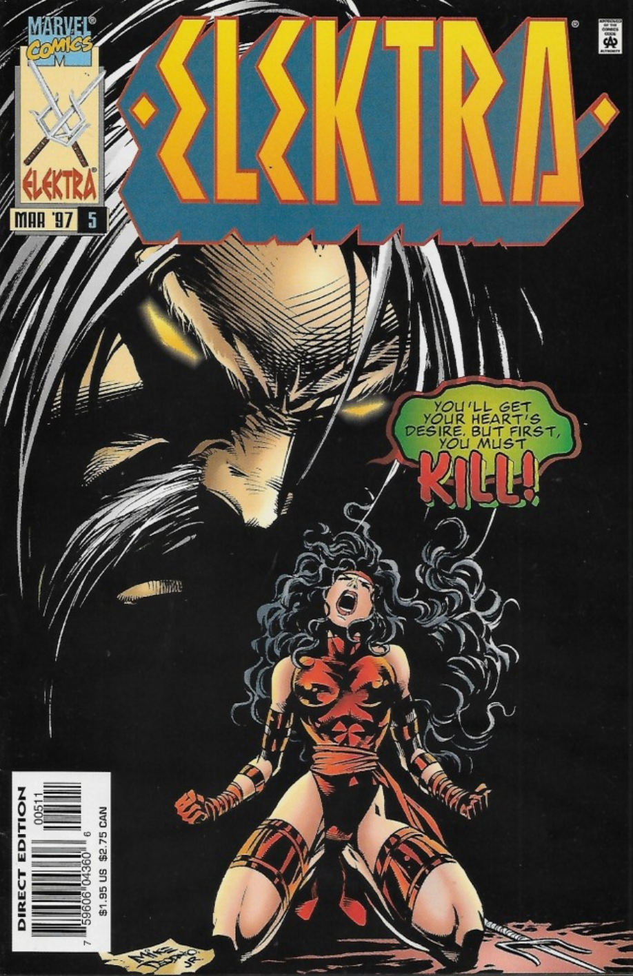 ELEKTRA #5 1997 Elektra MARVEL COMCS