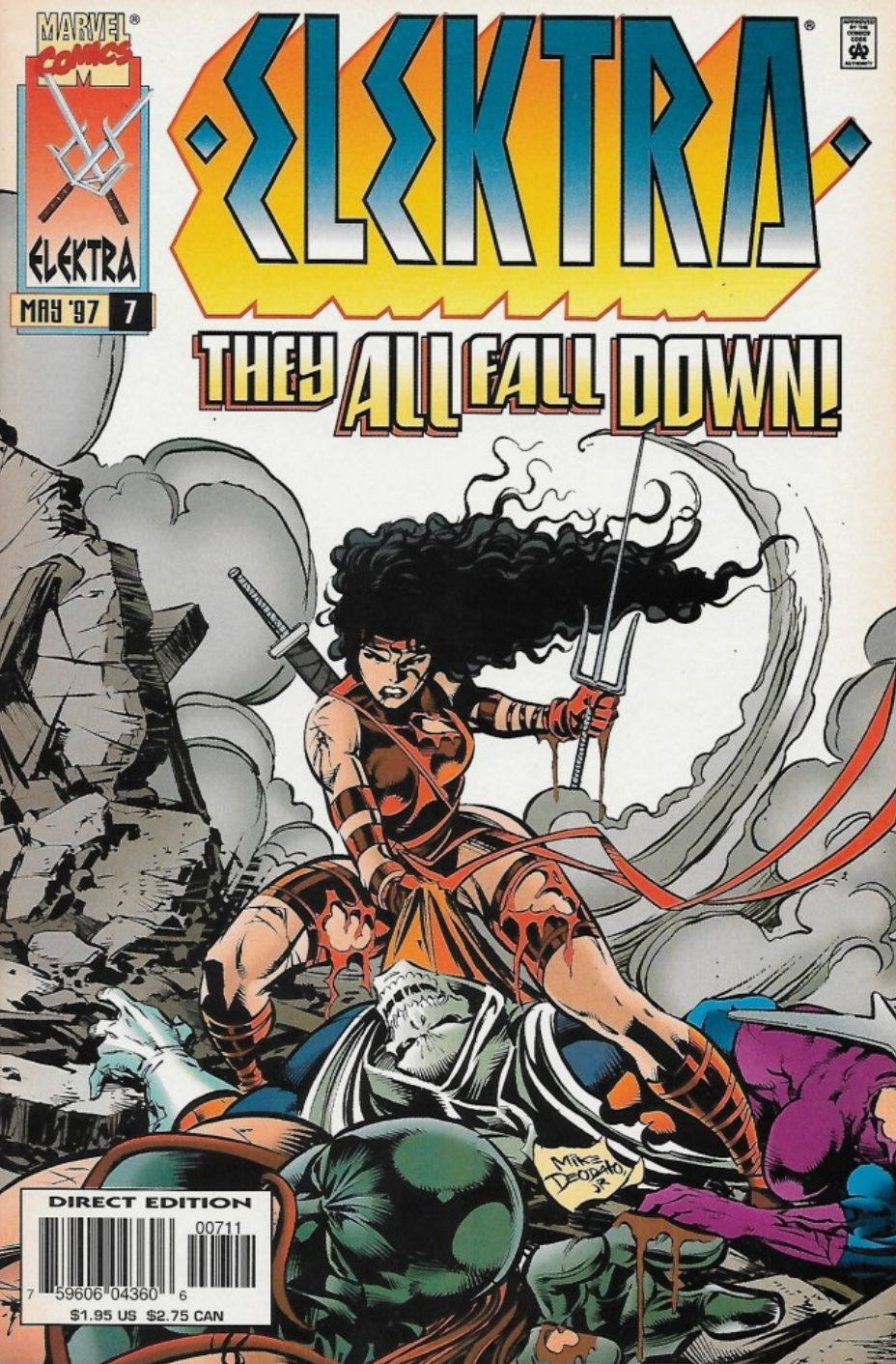 ELEKTRA #7 1997 Elektra MARVEL COMCS