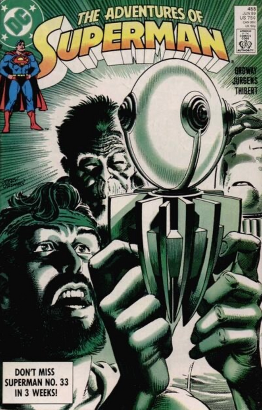 ADVENTURES OF SUPERMAN #455 1989 Superman DC COMCS