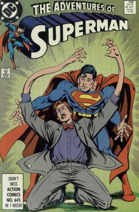 ADVENTURES OF SUPERMAN #458 1989 Superman DC COMCS