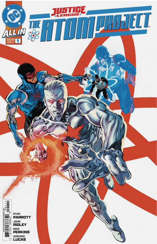 JUSTICE LEAGUE THE ATOM PROJECT #1 (OF 6) CVR A MIKE PERKINS 2025 Justice League DC COMICS
