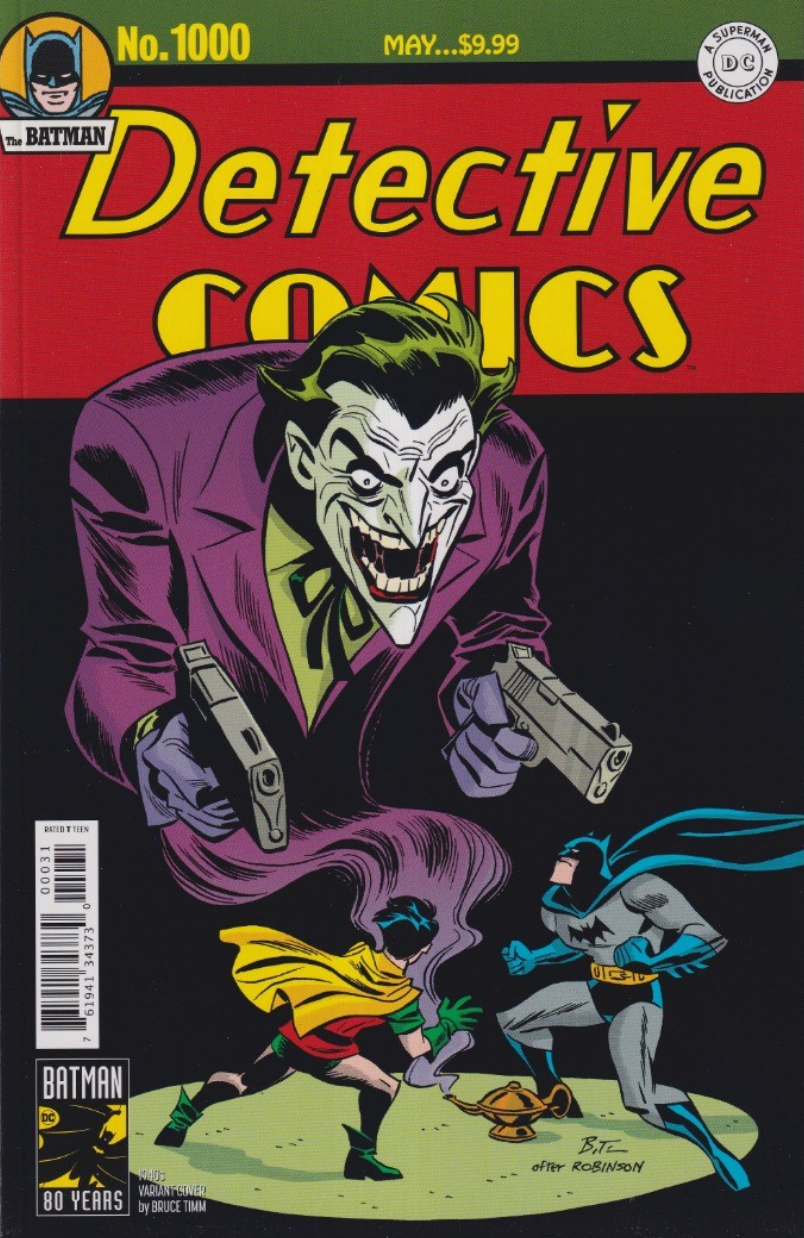 DETECTIVE COMICS #1000 1940S VARIANT 2019 comic book DC COMICS