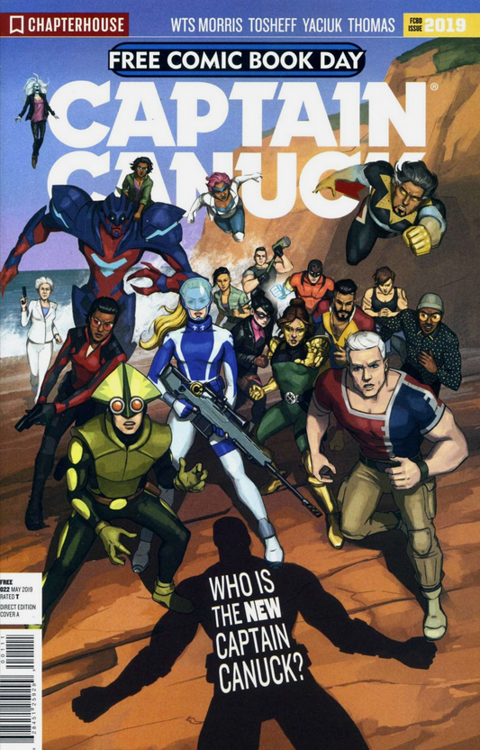 CAPTAIN CANUCK #22 FCBD UNSTAMPED 2019 CHAPTERHOUSE PUBLISHING, INC