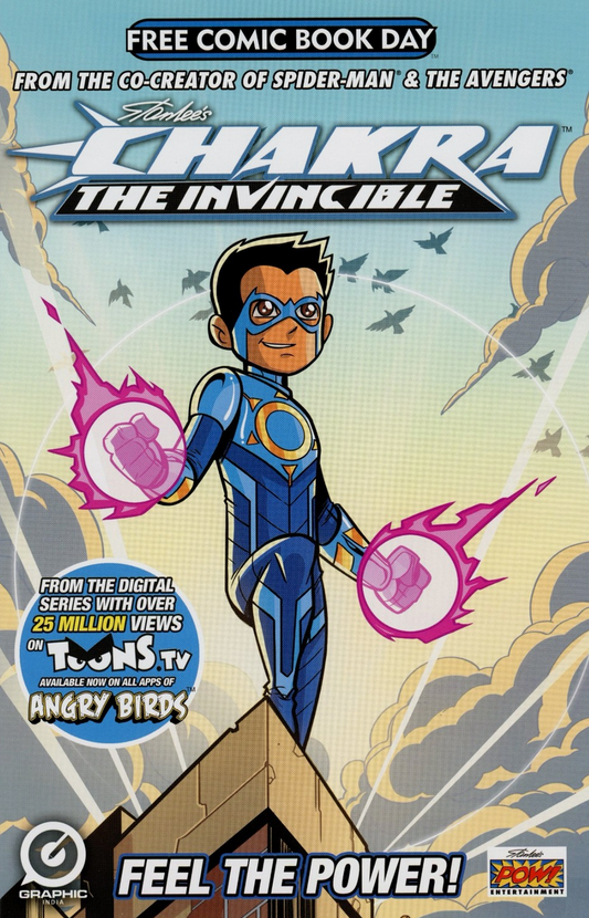 CHAKRA THE INVINCIBLE #1 FCBD UNSTAMPED 2015 CHAPTERHOUSE PUBLISHING, INC