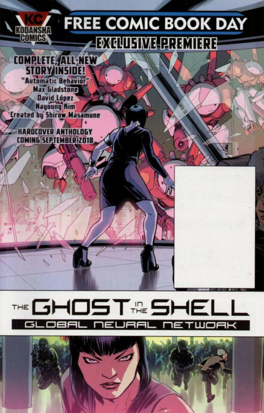 GHOST IN THE SHELL FCBD UNSTAMPED 2018 DARK HORSE